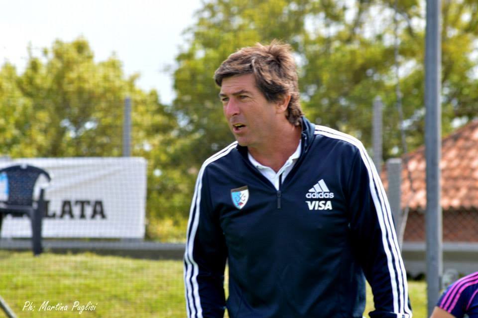 Carlos Muñoz integró el cuerpo técnico de Las Leonas en el Champions Trophy (Foto: Martina Puglisi)