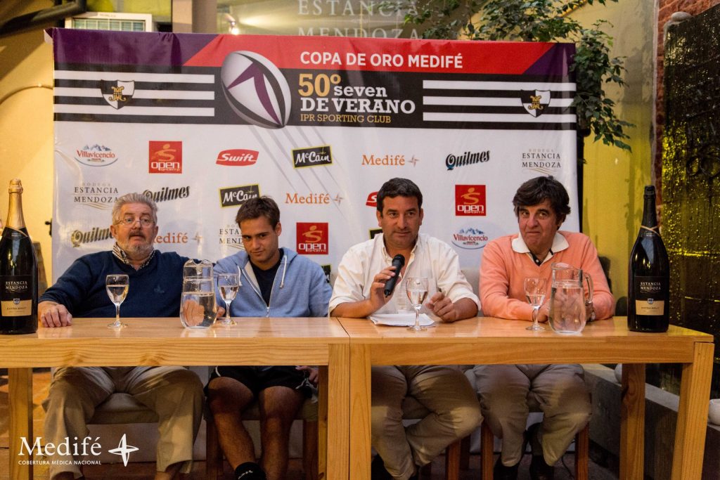 La mesa de presentación del Seven de Verano de Sporting. (Foto: Prensa Seven de Verano)