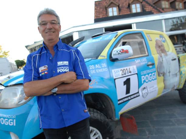Omar Gándara pudo completar la segunda etapa del Dakar 2015. 