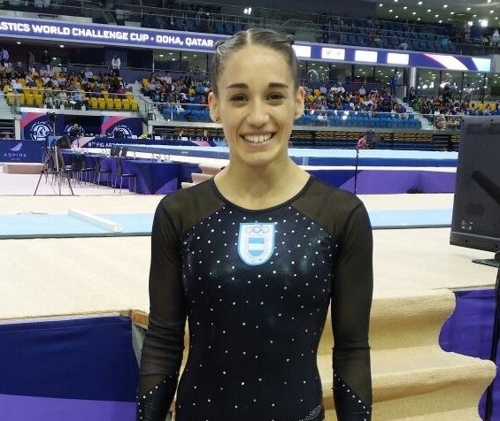 Ayelén Tarabini, la mejor representante argentina en Doha. 