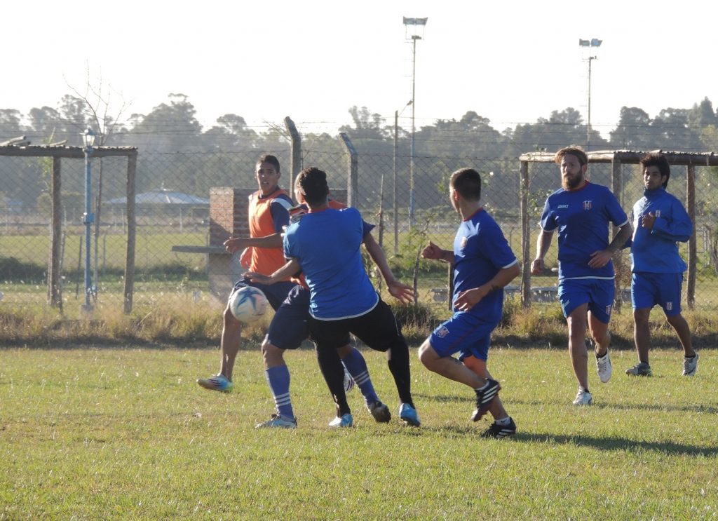 El gol de Jonás Pereyra en el amistoso con Libertad. 