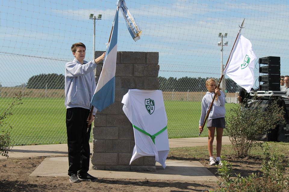 Inauguración de la Villa Deportiva de Once Unidos. 