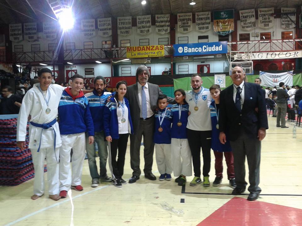 Los marplatenses medallistas en Córdoba.