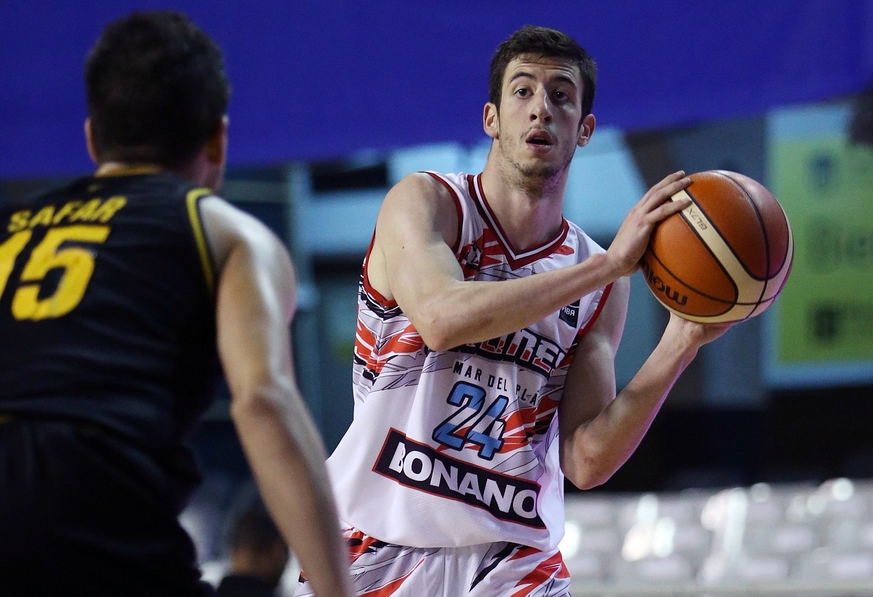 Bruno Sansimoni hizo un gran partido esta tarde en Uruguay. (Foto: FIBA)