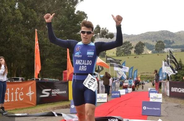 El marplatense Iván Anzaldo participará del Mundial de Triatlón Junior.  (Foto: ISSSports)