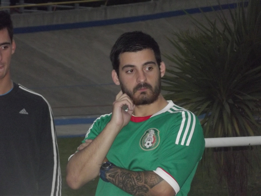 Nahuel Rodríguez en el inicio de la pre-temporada. 