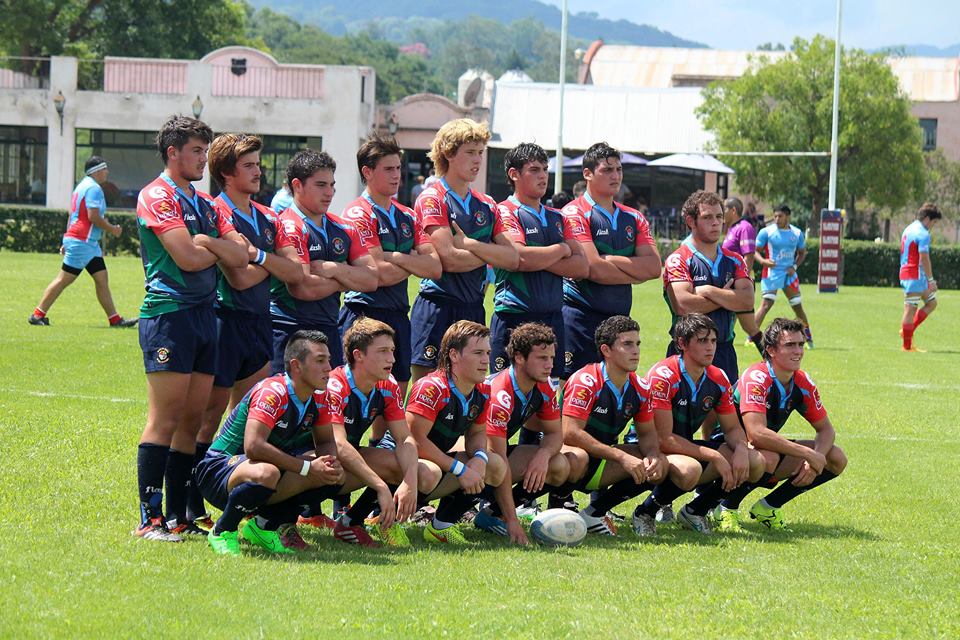 El equipo de M18 que presentará la Unión de Rugby de Mar del Plata. (Foto: Prensa URMDP)