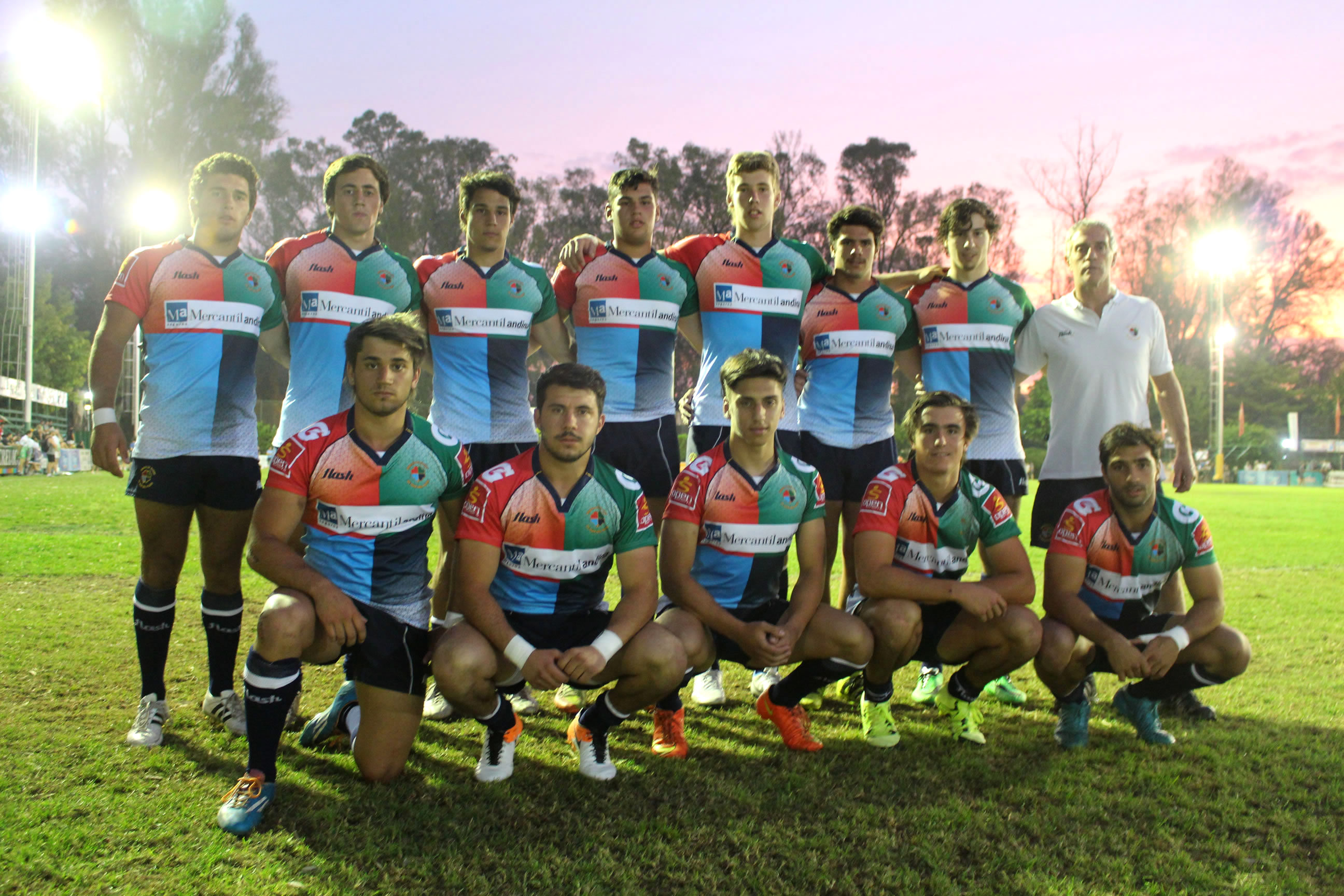 El equipo de Seven de Mar del Plata. (Foto: Prensa URMDP)