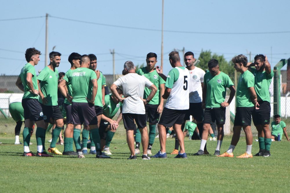 La última práctica de Kimberley antes del debut en el Federal "A" (Foto: Prensa Kimberley)