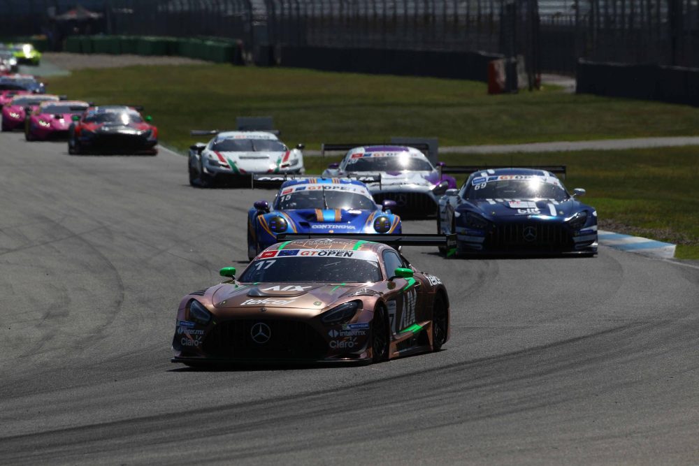 Podio de Siebert en Hockenheim - GT Open - 1
