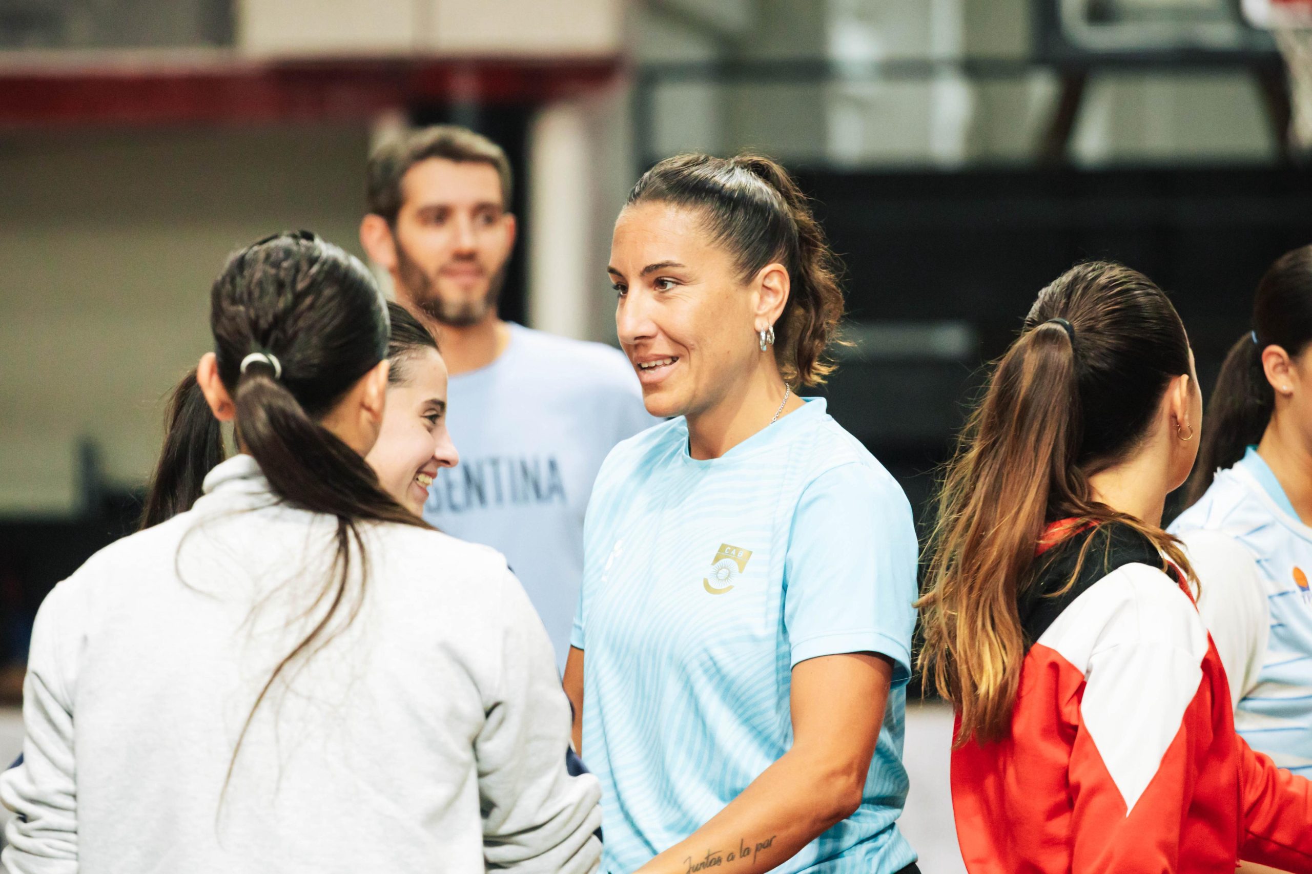 Daiana Di Benedetto en su paso por Mar del Plata.