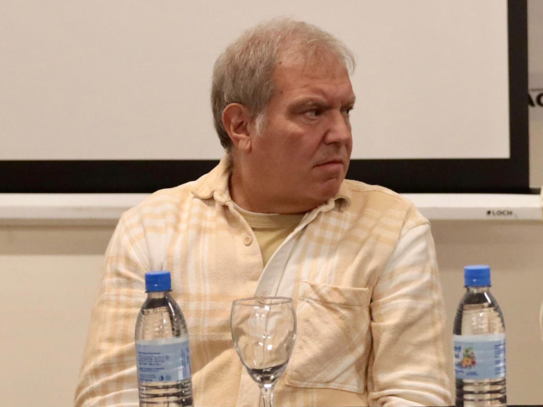 Marcelo Jiménez, presidente del Club Quilmes.